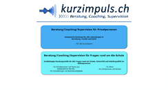 Desktop Screenshot of kurzimpuls.ch